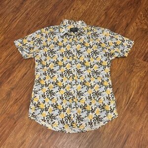 Rodd & Gunn Short-Sleeve Floral Button-Down Shirt — 100%Cotton